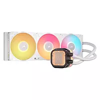 Corsair iCUE LINK Titan 360 RX LCD CPU Liquid Cooler – 360mm AIO | RGB | White