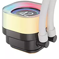 Corsair iCUE LINK Titan 360 RX LCD CPU Liquid Cooler – 360mm AIO | RGB | White