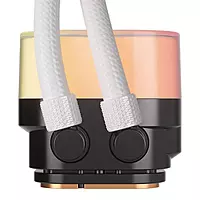 Corsair iCUE LINK Titan 360 RX LCD CPU Liquid Cooler – 360mm AIO | RGB | White