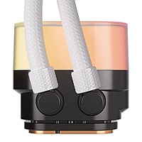 Corsair iCUE LINK Titan 360 RX LCD CPU Liquid Cooler – 360mm AIO | RGB | White