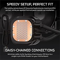 Corsair Nautilus 240 RS LCD CPU Liquid Cooler – 240mm AIO | Intel & AMD | LCD Display
