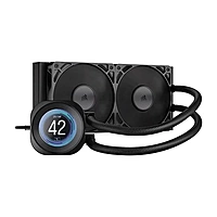 Corsair Nautilus 240 RS LCD CPU Liquid Cooler – 240mm AIO | Intel & AMD | LCD Display
