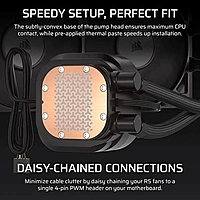 Corsair Nautilus 360 RS LCD CPU Liquid Cooler – 360mm AIO | Intel & AMD