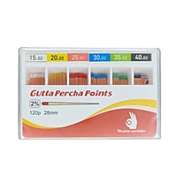 Sure Endo Gutta Percha Points 2% – Pack of 120
