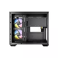 Antec CX600M Trio ARGB M-ATX Mini Tower Case – Tempered Glass | USB-C | ARGB Fans