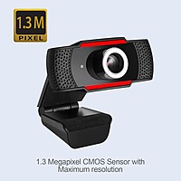 Adesso CyberTrack H3 HD Webcam – 720p  Manual Focus  USB 2.0  Plug & Play