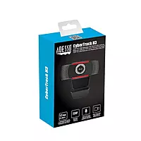 Adesso CyberTrack H3 HD Webcam – 720p  Manual Focus  USB 2.0  Plug & Play