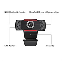 Adesso CyberTrack H3 HD Webcam – 720p  Manual Focus  USB 2.0  Plug & Play