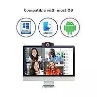 Adesso CyberTrack H3 HD Webcam – 720p  Manual Focus  USB 2.0  Plug & Play