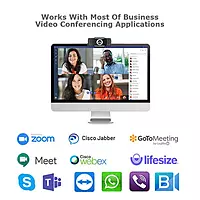 Adesso CyberTrack H4 Full HD Webcam – 1080p Manual Focus USB 2.0