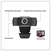Adesso CyberTrack H4 Full HD Webcam – 1080p  Manual Focus  USB 2.0