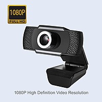 Adesso CyberTrack H4 Full HD Webcam – 1080p  Manual Focus  USB 2.0