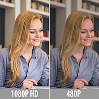 Adesso CyberTrack H4 Full HD Webcam – 1080p  Manual Focus  USB 2.0