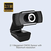 Adesso CyberTrack H4 Full HD Webcam – 1080p  Manual Focus  USB 2.0
