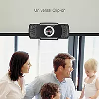 Adesso CyberTrack H4 Full HD Webcam – 1080p Manual Focus USB 2.0