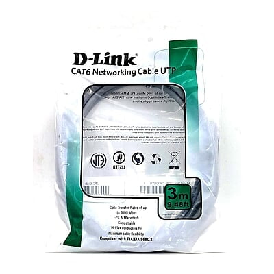 D-Link CAT 6 Patch Cord 3M