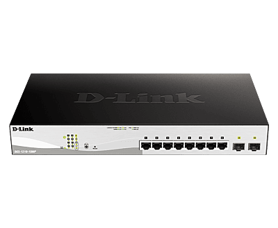 D-LINK 8-Port Gigabit Smart Managed (DGS-F1210-10MP)