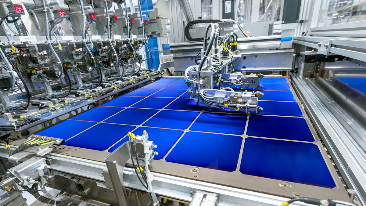 Solar Module Production Lines