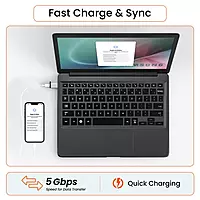 Ambrane AOTG-A1 USB Type C Female to USB Male OTG Adapter