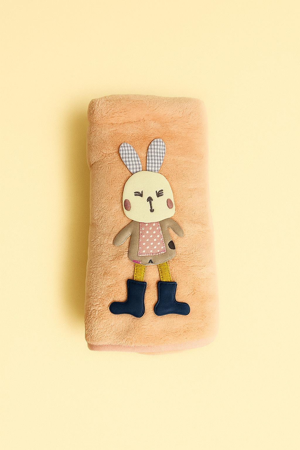 Premium Microfiber Baby Bath Towel (100×50 cm) – Snug Rabbit Premium Microfiber Baby Bath Towel (100×50 cm) – Snug Rabbit