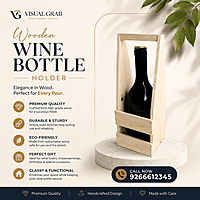 Wooden Wine Bottle Holder