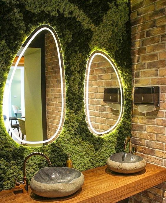 LED Touch Sensor Mirror for Living Room 02 LED Touch Sensor Mirror for Living Room 02
