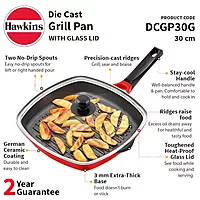 HAWKINS NS IC DIE CAST GRILL 30CM DCGP30G