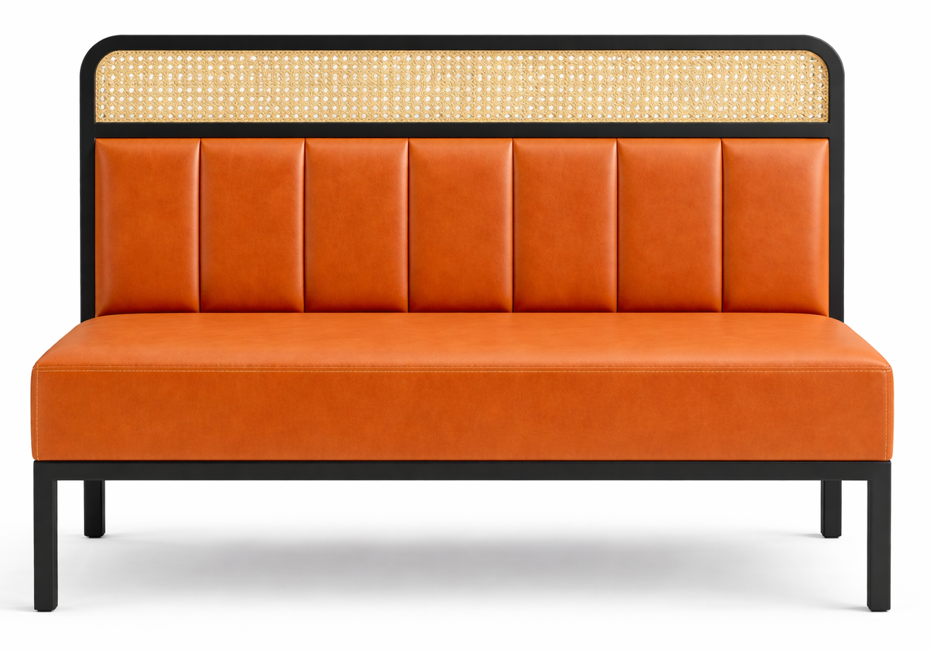 Asher Two Seater Restaurant Sofa Bench