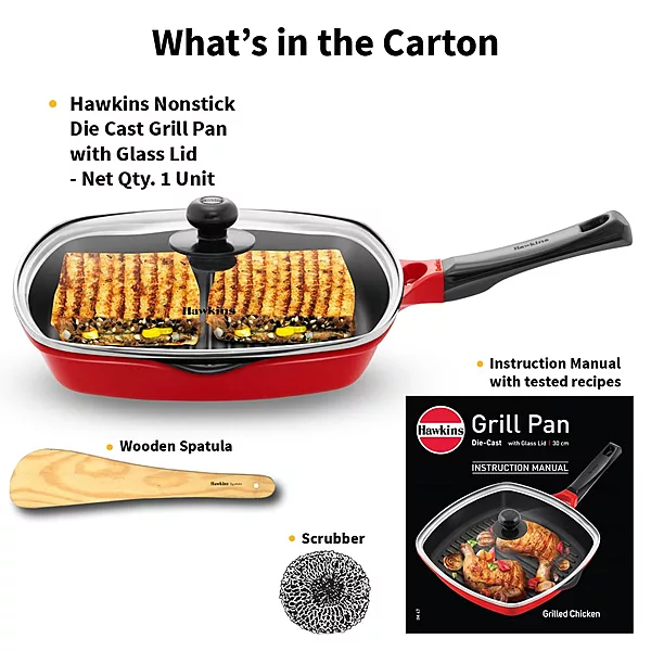 HAWKINS NS IC DIE CAST GRILL 30CM DCGP30G