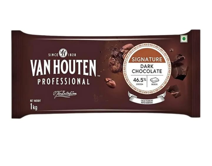 VanHouten Dark Chocolate - 46.5% 1kg
