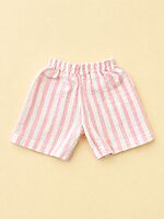 Muslin Unisex Baby Shorts – Assorted Prints | 0–24 Months | Pack of 2