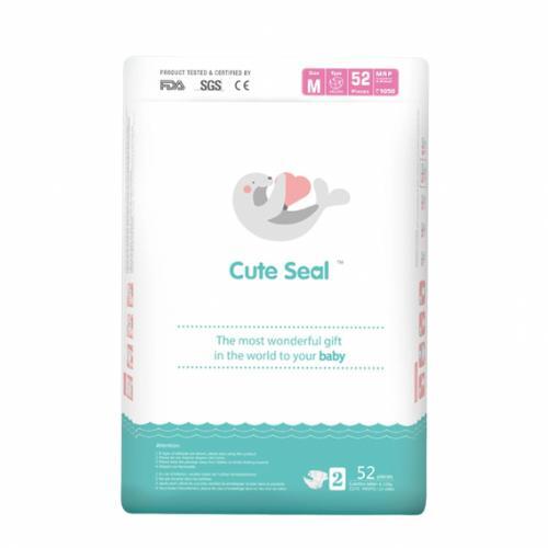 Cuteseal Medium Tape/ Velcro - 6 to 11 Kg - 52pcs