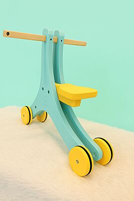 2-in-1 Wooden Baby Walker & Balance cycle 2-in-1 Wooden Baby Walker & Balance cycle