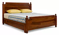 Luis Sheesham Wood Hotel King Size Bed