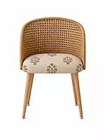 Sunlit Rattan Dining Chair