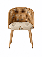 Sunlit Rattan Dining Chair