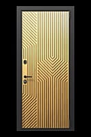 Bold Geometric 2.5D HDHMR Door