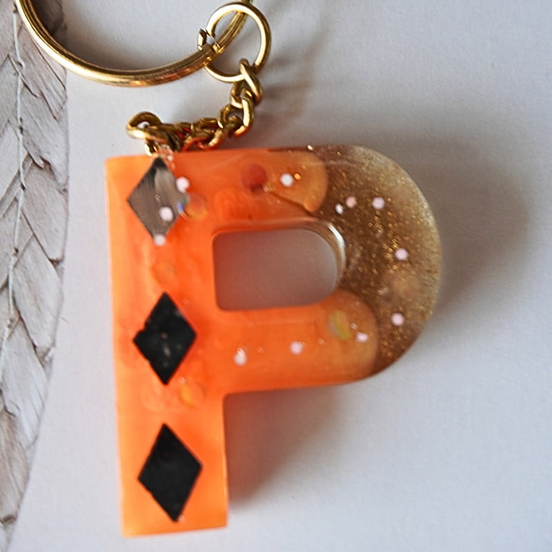 'P' ESPEJO LETTER KEYCHAIN (LKB00034) 'P' ESPEJO LETTER KEYCHAIN (LKB00034)