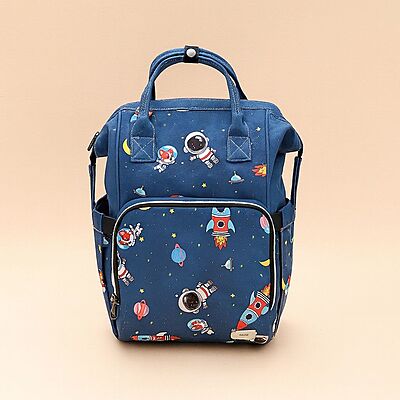 Premium Diaper Bag – Stylish, Spacious & Travel-Ready – Moon Dust