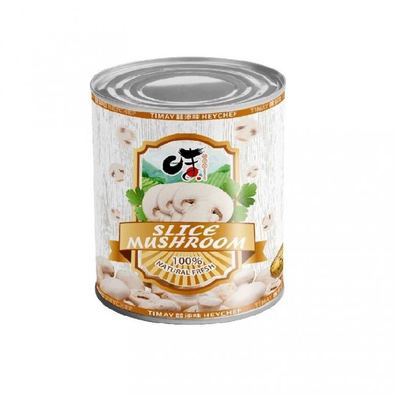 A Grade Mushroom Slice 800g TIN