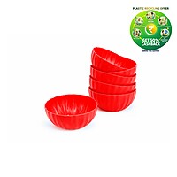 Danaka Hanging Pot with Chain| 7.5 Inch Plastic Hanging Planter | Indoor & Balcony Hanging Pot