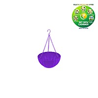 Danaka Hanging Pot with Chain| 7.5 Inch Plastic Hanging Planter | Indoor & Balcony Hanging Pot