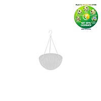 Danaka Hanging Pot with Chain| 7.5 Inch Plastic Hanging Planter | Indoor & Balcony Hanging Pot