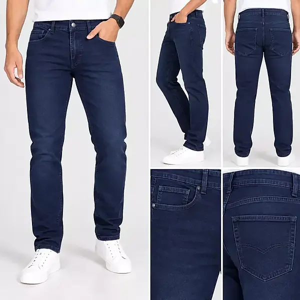 Men’s Dark Indigo Slim Fit Jeans