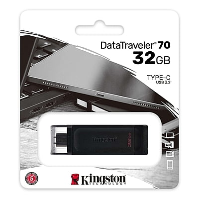 Kingston DataTraveler 70 32GB Type C Pendrive Kingston DataTraveler 70 32GB Type C Pendrive
