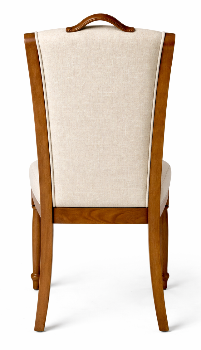 Genesis Dining Chair with Leather Handle