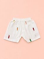 Muslin Unisex Baby Shorts – Assorted Prints | 0–24 Months | Pack of 2