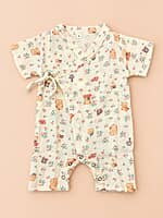 Maple - Muslin Kimono Rompers Maple - Muslin Kimono Rompers
