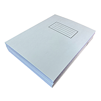 Janrax 9x7"" White 80 Pages Feint and Ruled Exercise Book