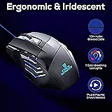 Coconut GM4 Blaze USB Gaming Mouse (High-Precision Sensor, RGB Lighting, 1 Year Warranty)